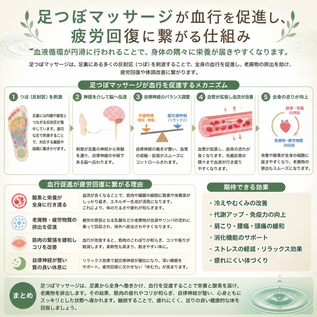 血行促進の重要性
