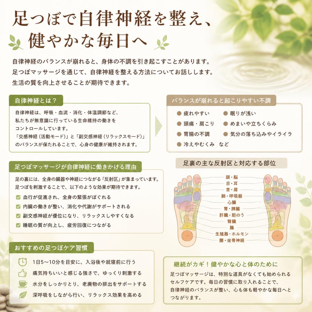 自律神経を整える方法