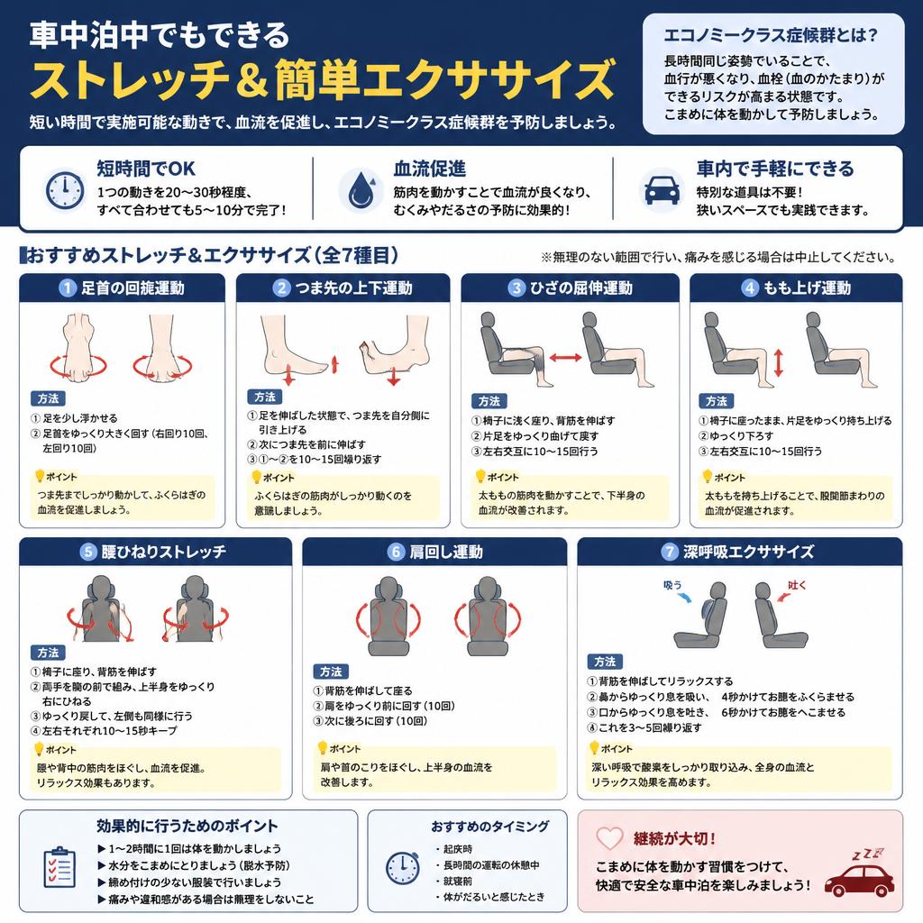 簡単にできるストレッチ・エクササイズ