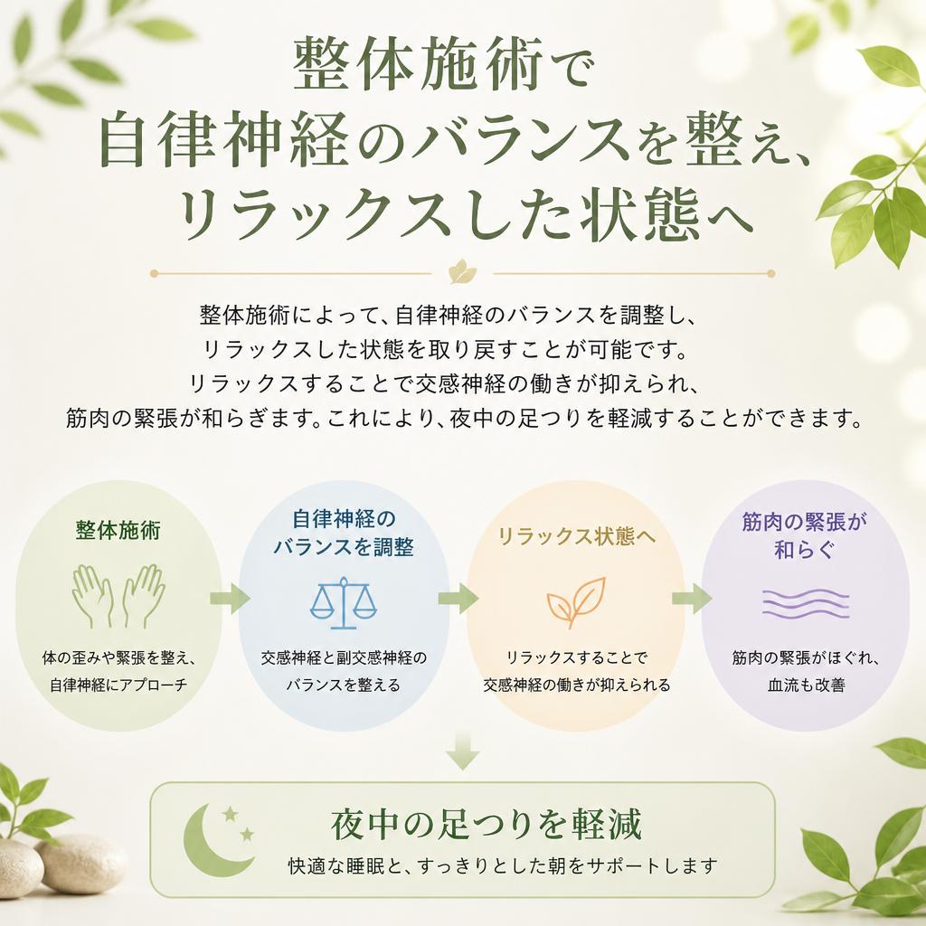 整体で自律神経を整えるメリット
